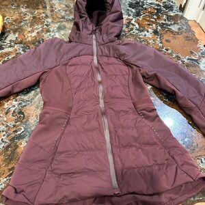 Lululemon Maroon Jacket.